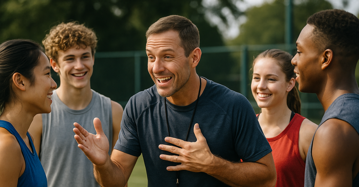 Learn how to be a coach to Gen Zs Female Coach of young athletes through Hey Coach App